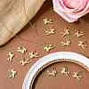15Pcs Brass Horse Charms KK-SZ0007-45-5