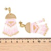 Brass Chandelier Earrings for Women EJEW-MZ00757-02-5