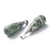 Natural Qinghai Jade Pendants G-F707-01-3