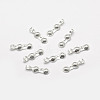 925 Sterling Silver Bead Tips STER-P032-16S-1