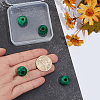 4Pcs Natural Myanmar Jade/Burmese Jade Carved European Beads G-PA0002-44-3