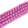 Baking Paint Glass Beads Strands CCG-I003-01I-1