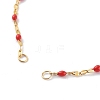 304 Stainless Steel Link Chain Bracelet Makings AJEW-JB00952-05-3