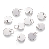 Non-Tarnish 304 Stainless Steel Charms STAS-I124-01C-P-1