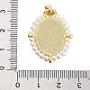 Rack Plating Brass Enamel Pendants X-KK-C056-07G-08-3