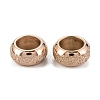 Ion Plating(IP) Frosted 201 Stainless Steel European Beads LS-STAS-B020-13RG-2