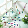 91Pcs 13 Colors Spray Paint 430 Stainless Steel Pendants STAS-TA0006-05-8