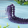 Cheriswelry 4 Strands 4 Styles Natural Amethyst Beads Strands G-CW0001-08-5