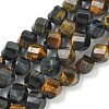 Natural Tiger Eye Beads Strands G-C267-B14-2