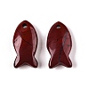 Natural Red Jasper Pendants X-G-N342-106G-1