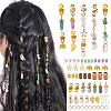 DIY Alloy Hair Dreadlocks Braiding Kits DIY-TA0004-48-11