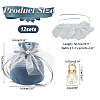  12Pcs Velvet Jewelry Drawstring Gift Bags TP-NB0001-30D-2