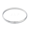 Non-Tarnish Fashion Polished 304 Stainless Steel Plain Bangles BJEW-L664-024C-P-01-2