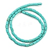 Synthetic Turquoise Beads Strands TURQ-G120-4x6mm-13-4