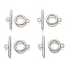 Alloy Toggle Clasps LS-TIBE-EA774Y-P-RS-1