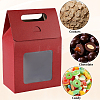 Rectangle Paper Gift Boxes with Clear Window CON-WH20003-02E-4