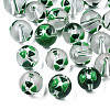 Transparent Glass Beads GLAA-TAC0010-15-4