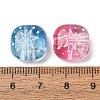 Gradient Color Transparent Acrylic Beads AC-CBAC4EE-01-3