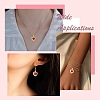6Pcs 6 Styles Brass Pave Cubic Zirconia Pendants KK-CJ0003-85-7