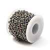 Ion Plating(IP) 304 Stainless Steel Textured Cable Chains STAS-B040-02MC-4