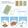 60M 3 Colors 3-Ply Twisted Macrame Polyester Cord OCOR-TA0003-48A-4