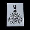 Plastic Hollow Out Drawing Painting Stencils Templates DIY-Z024-01H-1