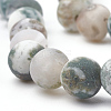 Natural Tree Agate Beads Strands G-T106-039-2