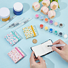 4Pcs 4 Colors Square Watercolor Sketchbook DIY-OC0015-01-3