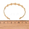304 Stainless Steel Cuff Bangles BJEW-P355-02G-5