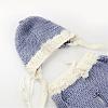 Crochet Baby Beanie Costume AJEW-R030-52-3