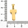 Golden 304 Stainless Steel Pendants STAS-K300-01G-T-3