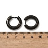 202 Stainless Steel Polishing Hoop Earrings EJEW-M106-02EB-02-5