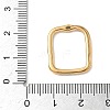 304 Stainless Steel Pendants STAS-G361-01C-G-3