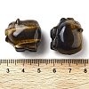 Natural Tiger Eye Carved Figurines DJEW-L023-C09-3