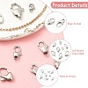 304 Stainless Steel Lobster Claw Clasps FIND-CJ0005-27-3