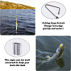 SUPERFINDINGS Brass Fishing Snaps Swivels DIY-FH0005-18-4