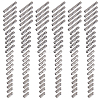 2000Pcs 4 Styles Glass Twisted Bugle Beads SEED-GO0001-09C-1