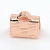 Brass Ribbon Crimp Ends LS-KK-K006-RG-1