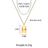 304 Stainless Steel Pendant Necklaces FF2817-1-3