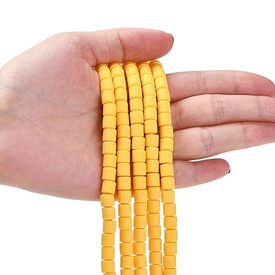 Polymer Clay Bead Strands CLAY-T001-C31-1