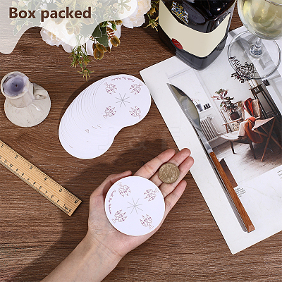Paper Candle Dust Covers for Candle Cups DIY-BC0016-34A-02-1
