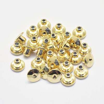 Long-Lasting Plated Brass Ear Nuts X-KK-K193-150G-NF-1