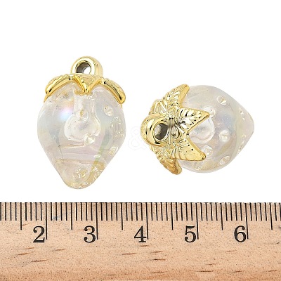 Transparent Acrylic Pendants OACR-I021-02C-1