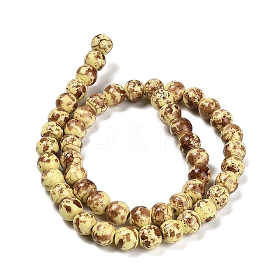 Synthetic Turquoise Beads Strands TURQ-F019-03I-1
