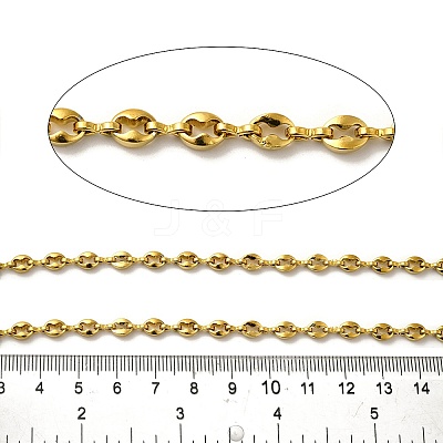 Ion Plating(IP) 304 Stainless Steel Coffee Bean Chains CHS-C013-03G-1
