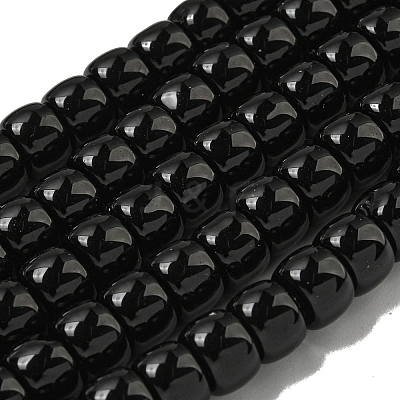 Opaque Glass Beads Strands X-GLAA-NH0002-B02-1