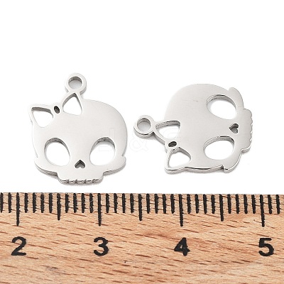 Non-Tarnish 316 Surgical Stainless Steel Charms STAS-Q314-16P-1