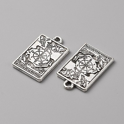 Zinc Tibetan Style Alloy Pendants FIND-WH0116-78AS-06-1