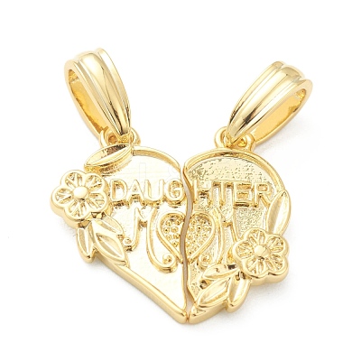 Brass Pendants KK-E790-05G-1