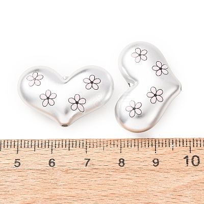 Plating Printed Acrylic Beads AC-CBA655C-09-1